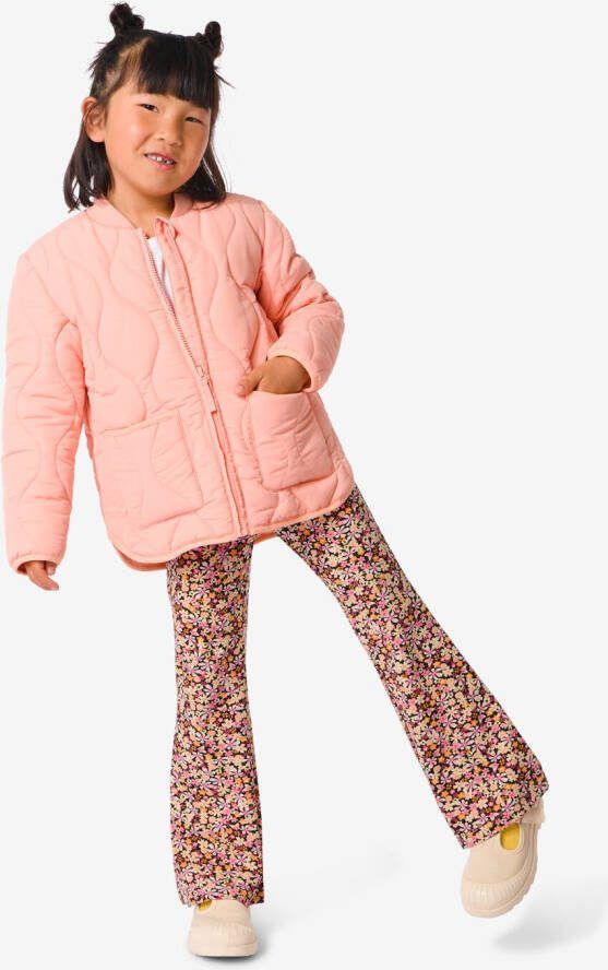 HEMA Kinder Legging Flared Bloe (multi)