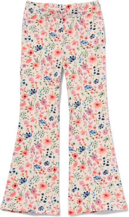 HEMA Kinder Legging Flared (gebroken wit)