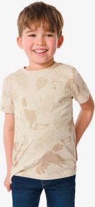 HEMA Kinder T-shirt Toekan Beige (beige)