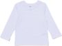 HEMA Kinder T-shirts Biologisch Katoen 2 Stuks Wit (wit) - Thumbnail 1