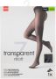 HEMA Panty Transparant 7 Denier Zwart (zwart) - Thumbnail 3