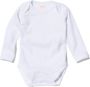 HEMA Romper Organic Katoen Stretch 2 Stuks Wit (wit) - Thumbnail 2