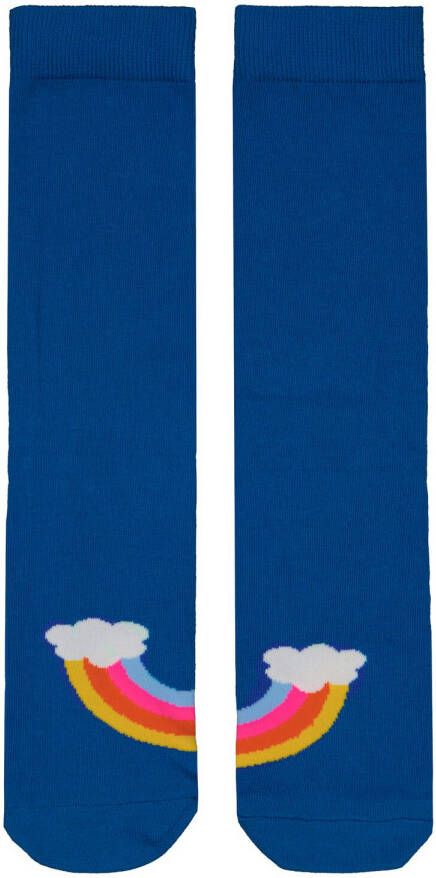 HEMA Sokken Met Katoen Regenboog Blauw blauw Kledingwinkel