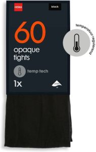 HEMA Temp Tech Panty 60denier Zwart (zwart)