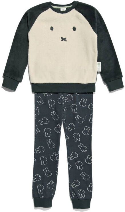 Nijntje Kinder Pyjama Fleece Met Katoen Gebroken Wit (gebroken wit)