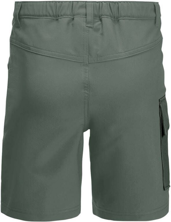 Jack Wolfskin Active Shorts Kids Korte softshellbroek Kinderen 128 hedge green hedge green