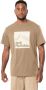 Jack Wolfskin Brand T-Shirt Men Heren T-shirt van biologisch katoen L sand storm sand storm - Thumbnail 2