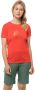 Jack Wolfskin Crosstrail Graphic T-Shirt Women Functioneel shirt Dames M tango orange tango orange - Thumbnail 2