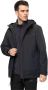 Jack Wolfskin DNA Tundra 3in1 Jacket Men 3in1 jack Heren S grijs black - Thumbnail 2