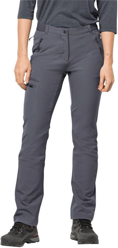 Jack Wolfskin Geigelstein Pants Women Softshell-wandelbroek Dames 36S dolphin