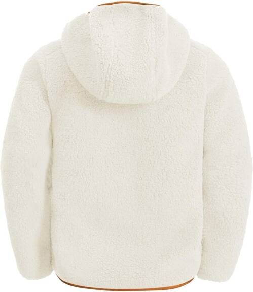 Jack Wolfskin Ice Curl Hood Jacket Kids Fleece jack Kinderen 104 cotton white cotton white