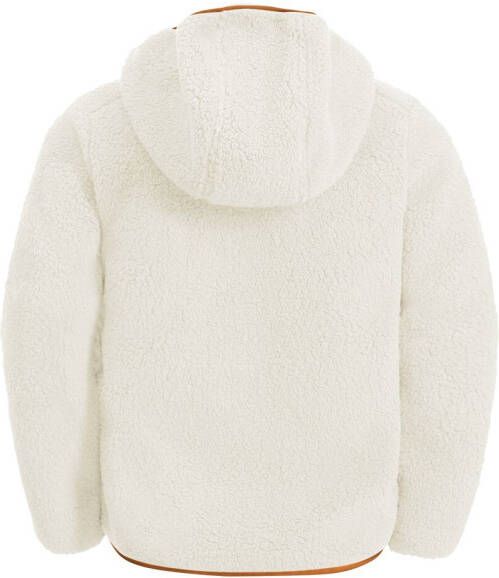 Jack Wolfskin Ice Curl Hood Jacket Kids Fleece jack Kinderen 116 cotton white cotton white