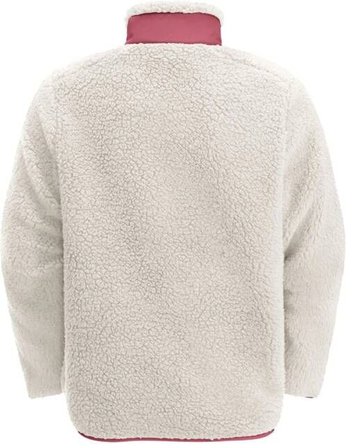 Jack Wolfskin Ice Curl Jacket Kids Fleece jack Kinderen 116 cotton white cotton white