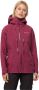 Jack Wolfskin Kammweg 3L Jacket Women Regenjack Dames XL sangria red sangria red - Thumbnail 2