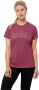 Jack Wolfskin Morobbia Vent Support System T-Shirt Women Functioneel shirt Dames L sangria red sangria red - Thumbnail 2