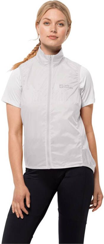 Jack Wolfskin Morobbia Wind Vest Women M white cloud White Cloud