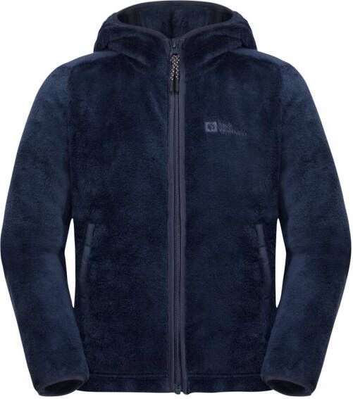 Jack Wolfskin Nepali Jacket Kids Fleece jack Kinderen 176 blue night blue