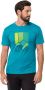 Jack Wolfskin Peak Graphic T-Shirt Men Functioneel shirt Heren S everest blue everest blue - Thumbnail 2