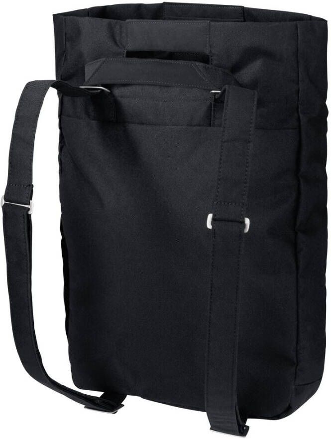 Jack Wolfskin Piccadilly Shopper met rugzakfunctie one size graphite all over graphite all over