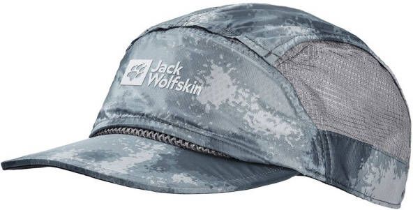 Jack Wolfskin Prelight Vent Support System Cap Basecap one size grijs silver grey all over