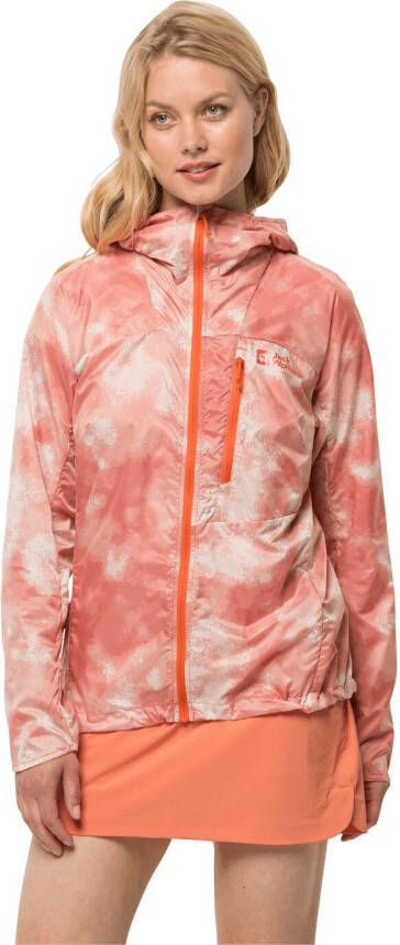 Jack Wolfskin Prelight Windbreaker Women M guave 51 guave 51