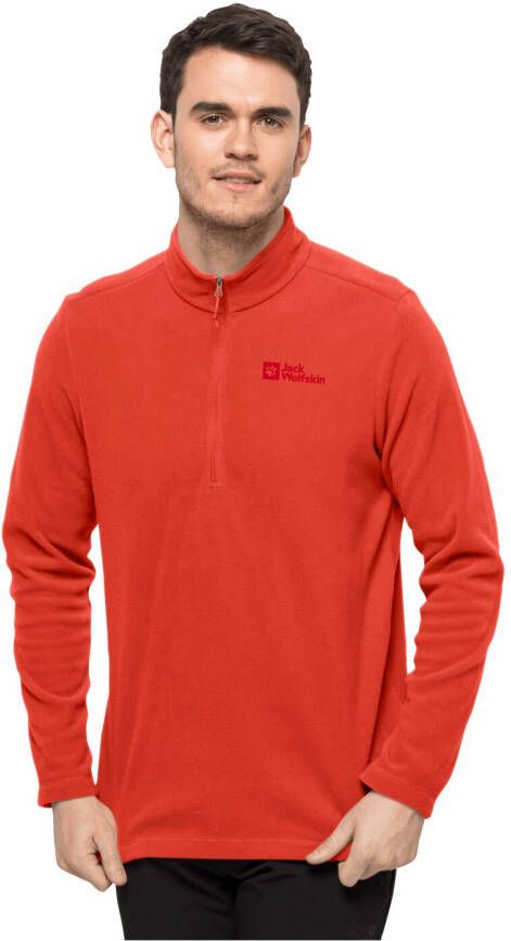 Jack Wolfskin Taunus HZ Men Fleece trui Heren M strong red strong red
