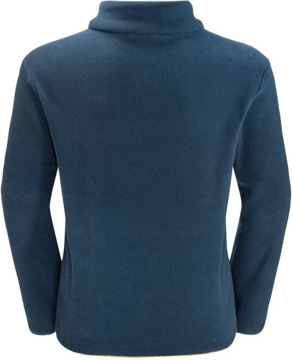 Jack Wolfskin Villi Button Fleece Kids Fleece trui Kinderen 92 dark sea dark sea