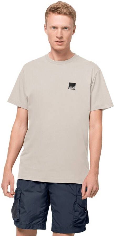 Jack Wolfskin 365 T-Shirt Men Heren T-shirt van biologisch katoen L bruin winter pearl
