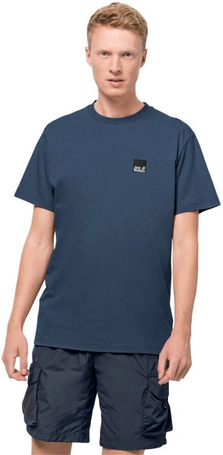 Jack Wolfskin 365 T-Shirt Men Heren T-shirt van biologisch katoen M thunder blue thunder blue