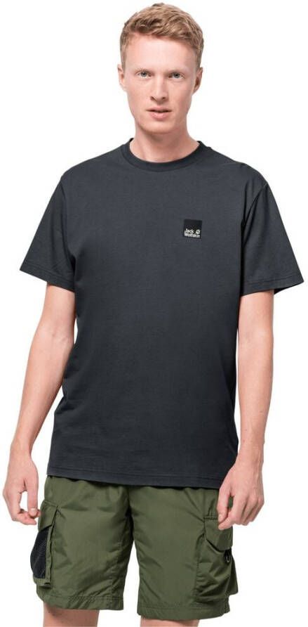 Jack Wolfskin 365 T-Shirt Men Heren T-shirt van biologisch katoen M phantom