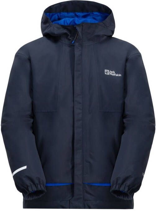 Jack Wolfskin Actamic 3in1 Jacket Kids 3in1 jack Kinderen 116 blue night blue