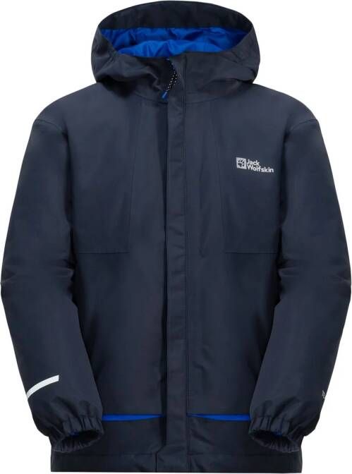 Jack Wolfskin Actamic 3in1 Jacket Kids 3in1 jack Kinderen 176 blue night blue