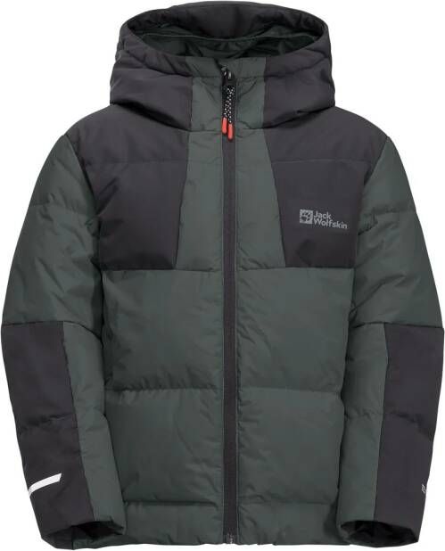 Jack Wolfskin Actamic Down Jacket Kids RDS Donsjack Kinderen 128 slate green slate green