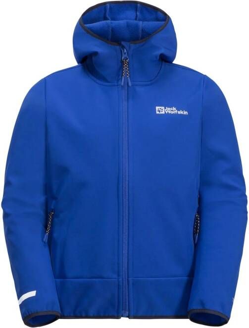 Jack Wolfskin Actamic Jacket Kids Softshelljack Kinderen 128 nordic sky nordic sky