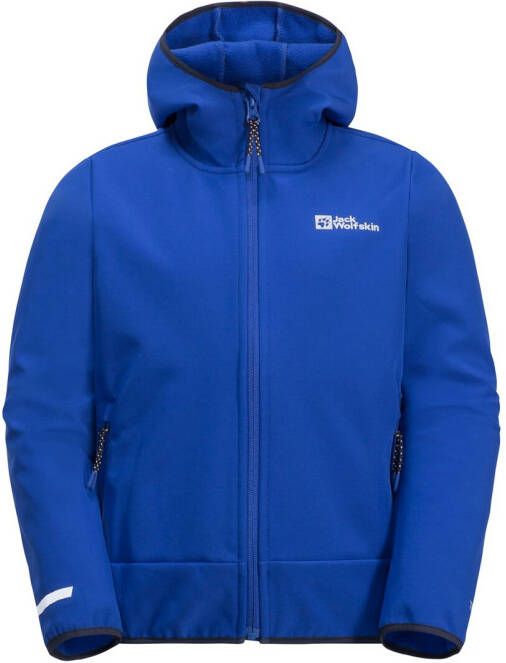 Jack Wolfskin Actamic Jacket Kids Softshelljack Kinderen 152 blauw nordic sky - Foto 1