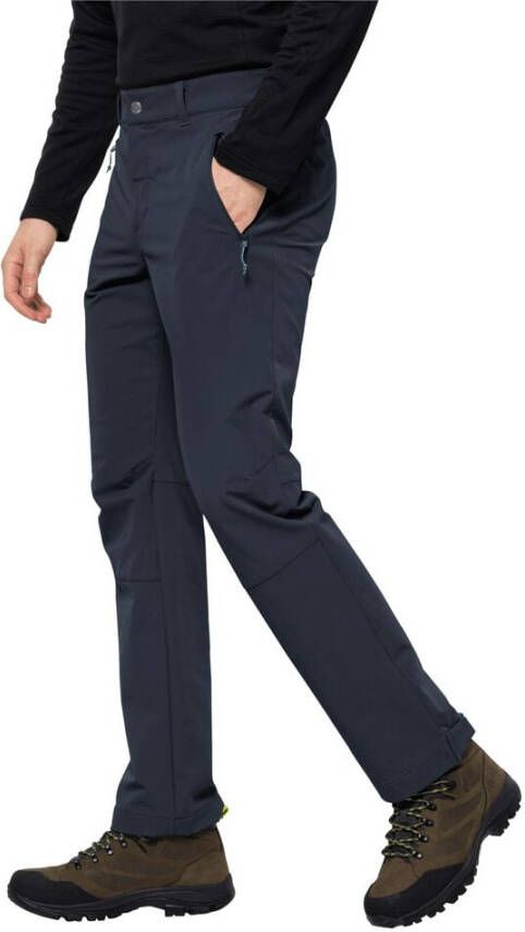 Jack Wolfskin Activate Extended Version Pants Men Softshell-wandelbroek Heren 46 blue night blue