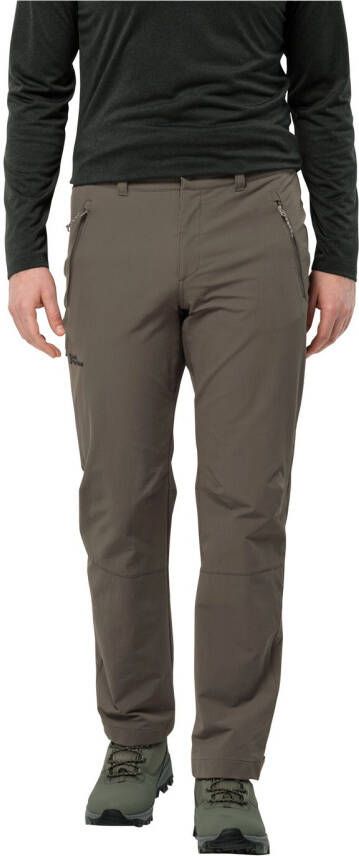 Jack Wolfskin Activate Extended Version Pants Men Softshell-wandelbroek Heren 46 cold coffee cold coffee