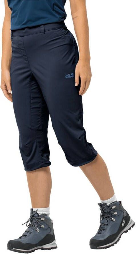 Jack Wolfskin Activate Light 3 4 Pants Softshellbroek Dames 42 blauw midnight blue