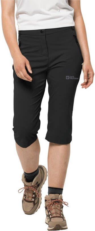 Jack Wolfskin Activate Light 3 4 Pants Softshellbroek Dames 44 black