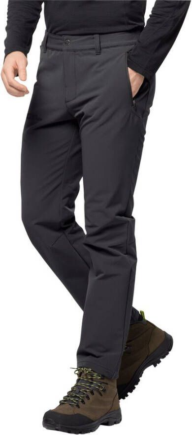 Jack Wolfskin Activate Thermic Pants Men Softshell-wandelbroek Heren 54 black
