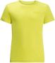 Jack Wolfskin Active Solid T-Shirt Kids Functioneel shirt Kinderen 116 green banana green banana - Thumbnail 1