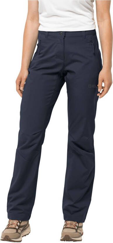Jack Wolfskin Active Track Pants Women Softshell-wandelbroek Dames 44 blue night blue