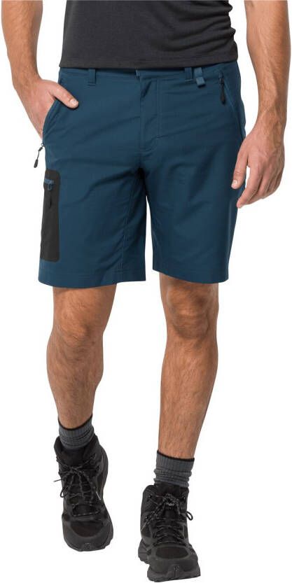 Jack Wolfskin Active Track Shorts Men Korte softshellbroek Heren 52 dark sea dark sea