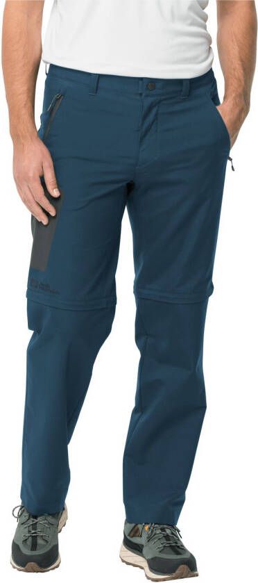 Jack Wolfskin Active Track Zip Off Men Zip-Off-wandelbroek Heren 46 dark sea dark sea