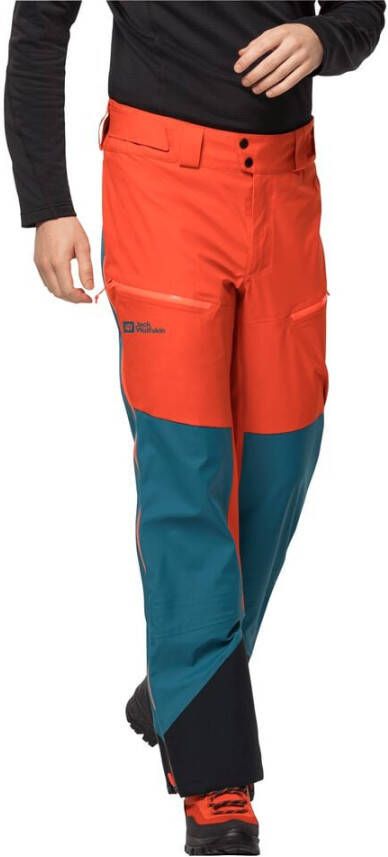 Jack Wolfskin Alpspitze 3L Pants Men Skitours hardshell-broek Heren 54 rood wild brier