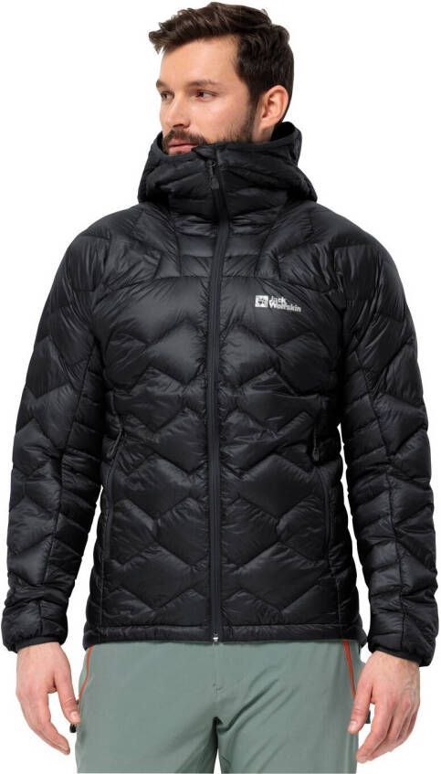 Jack Wolfskin Alpspitze Down Hoody Men Donsjack Heren S black