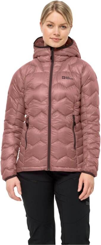 Jack Wolfskin Alpspitze Down Hoody Women Donsjack Dames XS blush powder blush powder