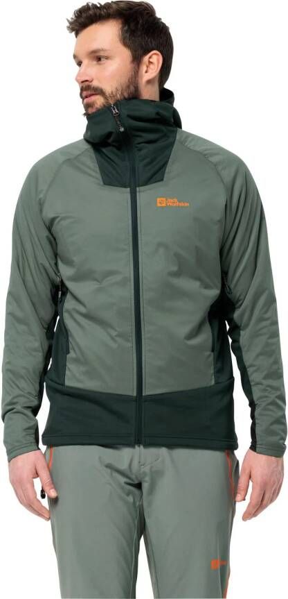 Jack Wolfskin Alpspitze Ins Hybrid Men Hybride skitouring-jack Heren XXL hedge green Hedge Green