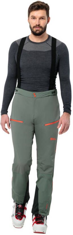 Jack Wolfskin Alpspitze Pants Men Skitouring-broek met RECCO -lokalisatiesysteem Heren 54 hedge green Hedge Green
