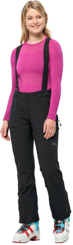 Jack Wolfskin Alpspitze Pants Women Skitouring-broek met RECCO -lokalisatiesysteem Dames 36 black